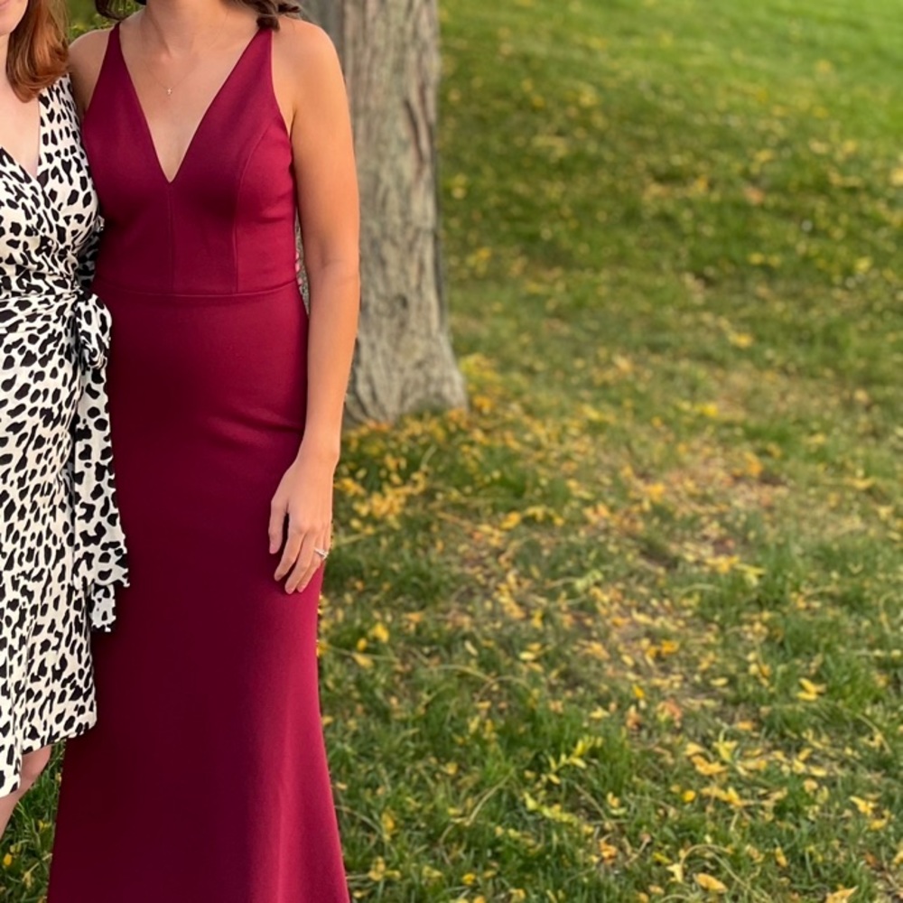 BHLDN Jones Dress Bordeaux sz 2
